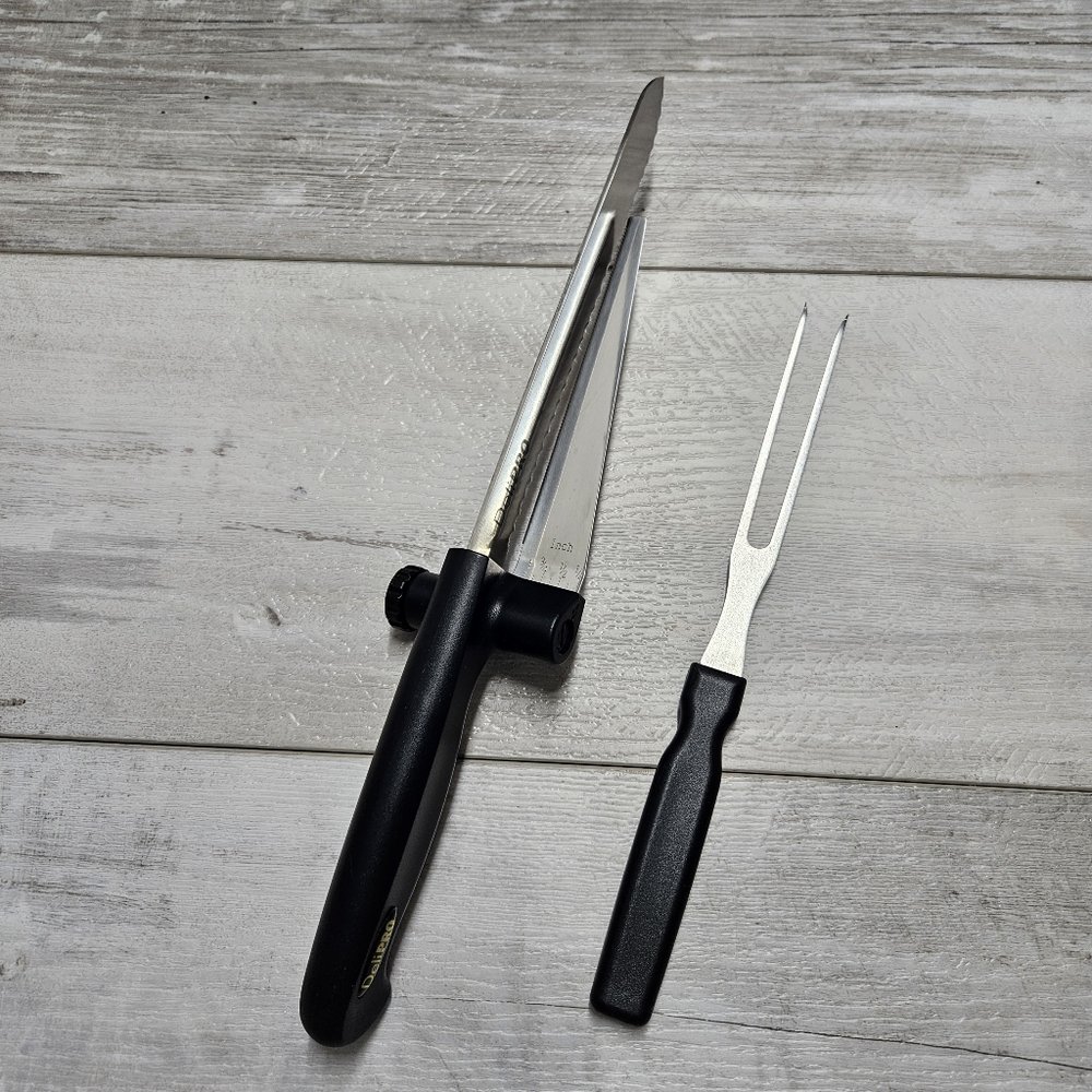 DeliPro the Knife With A Slicing Guide Stainless Steel New As Seen on TV